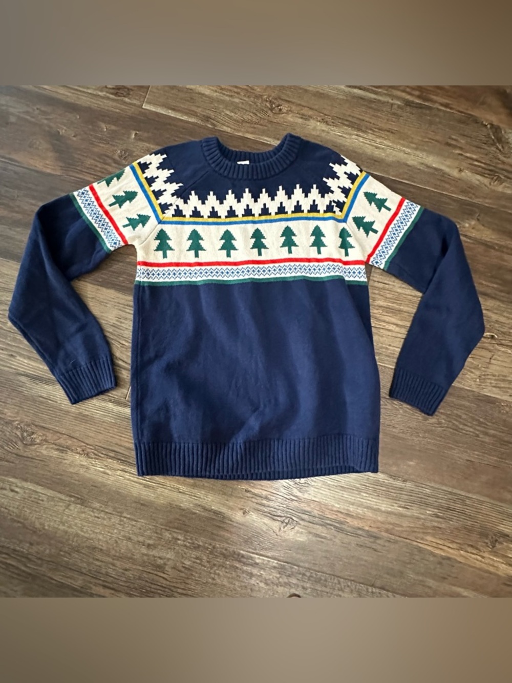 Hanna Andersson fair isle  Christmas sweater unisex adult S women’s men Holiday
